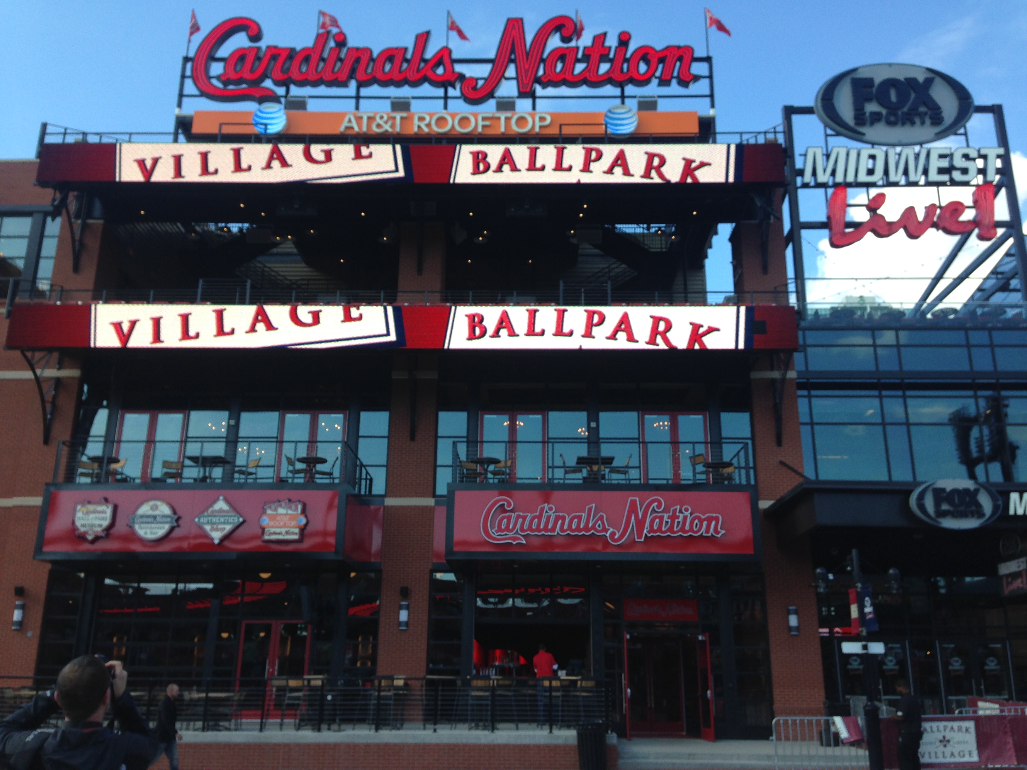 Ballpark Village - Cardinals Authentics